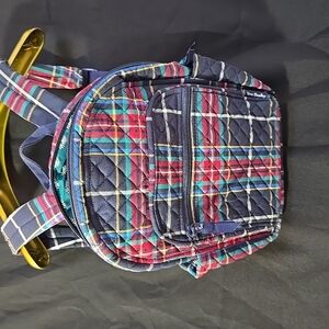 Vera Bradley Plaid Backpack